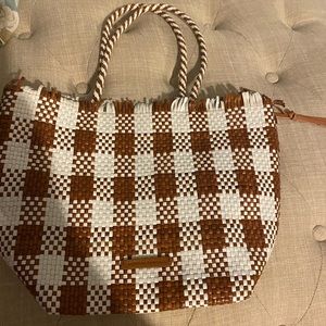Loeffler Randall Gingham Leather Bag